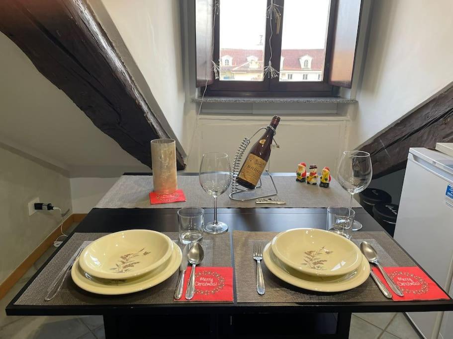 Apartmán Mansarda Di Charme Con Vista Turín Exteriér fotografie